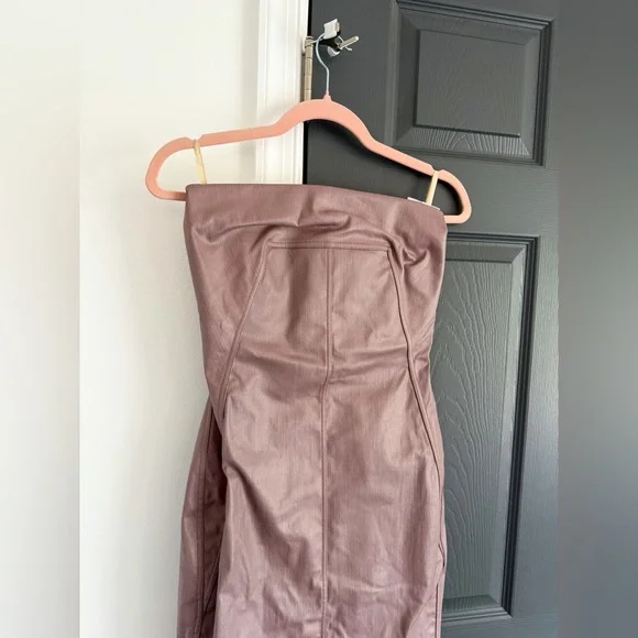 Rick Owens Coated Strapless Bustier Gown - Picture 4 of 9